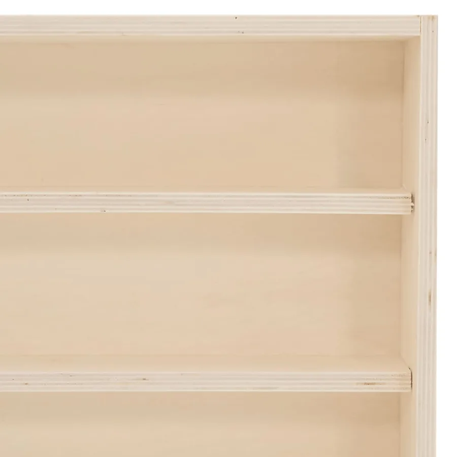 Vitrine de collection en bois avec portes 40x8,5x37cm - 9