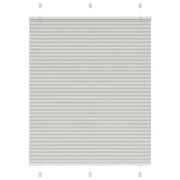 Store plissé gris clair 110x150cm largeur du tissu 109,4cm