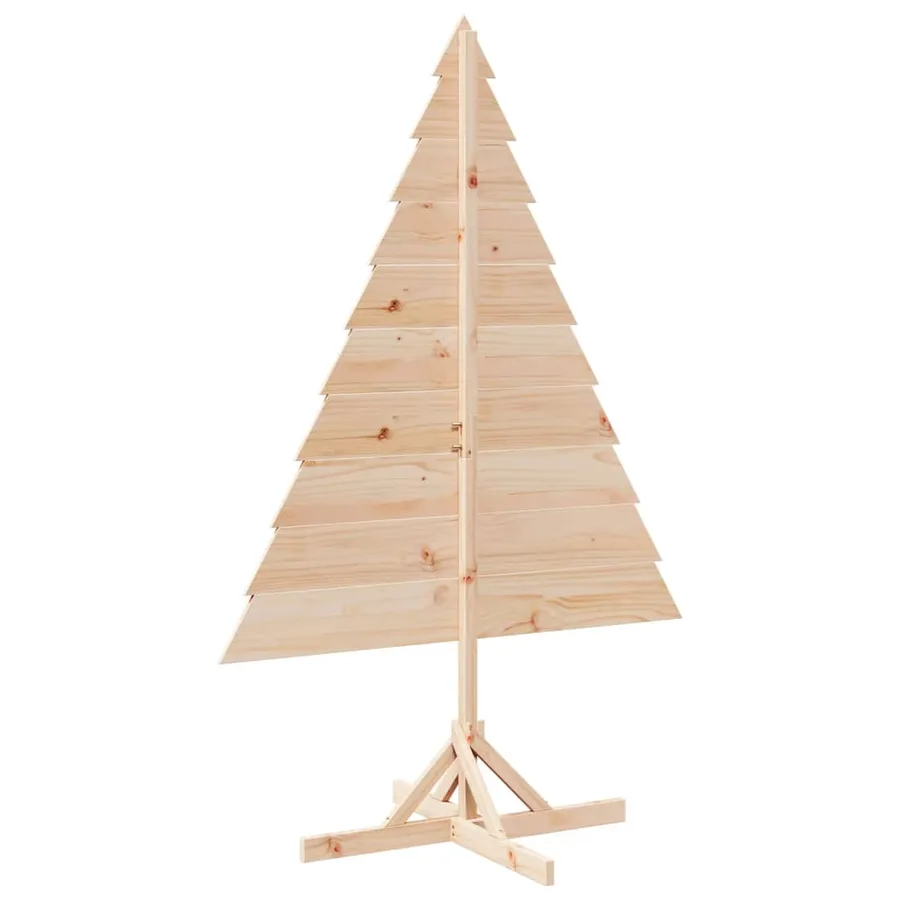 Arbre de Noël en bois pour décoration 180 cm bois massif - 5