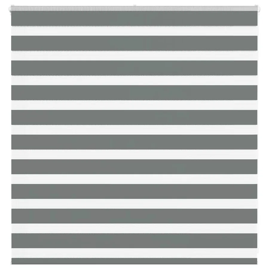 Store zèbre gris foncé largeur du tissu 135,9 cm polyester