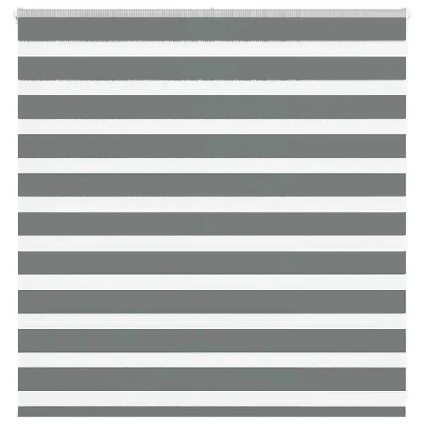 Store zèbre gris foncé largeur du tissu 135,9 cm polyester