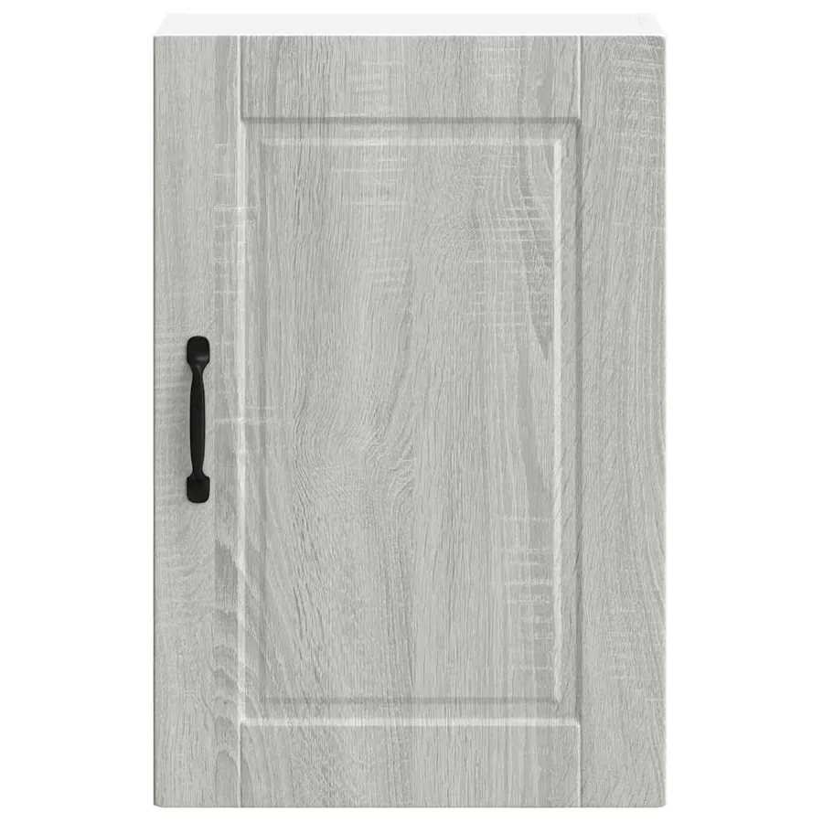 Armoire murale de cuisine Porto sonoma gris bois d'ingénierie - 5