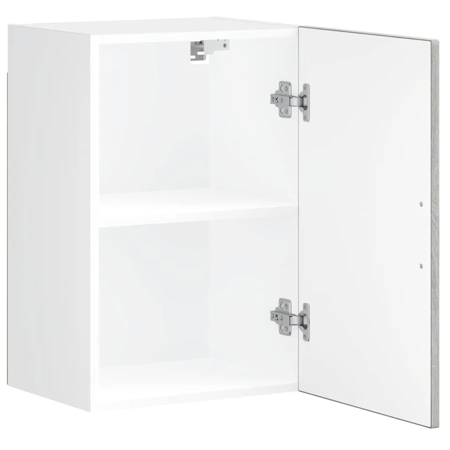 Armoire murale de cuisine Porto sonoma gris bois d'ingénierie - 6