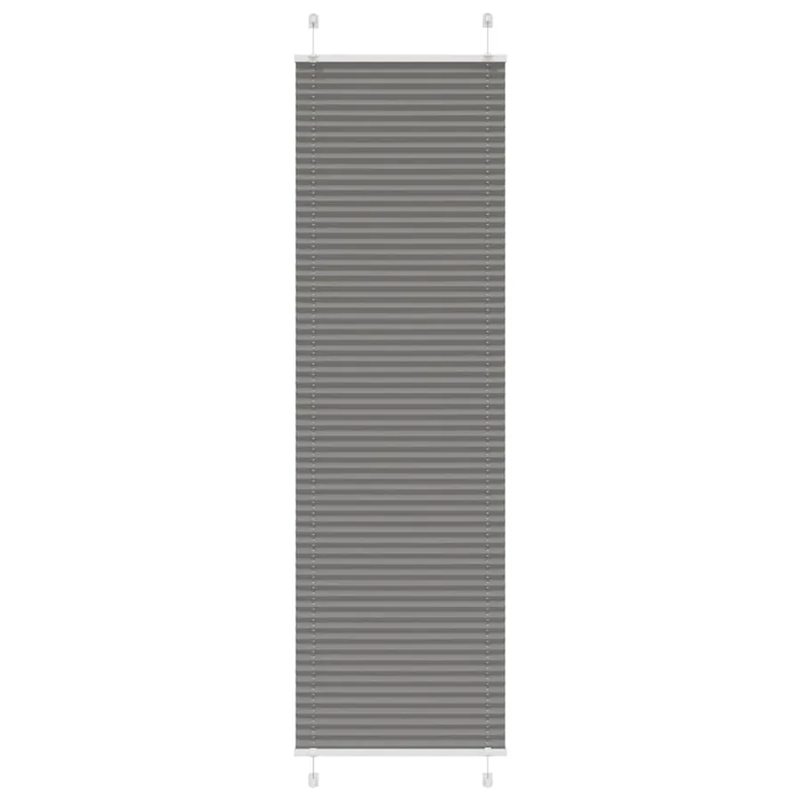 Store plissé anthracite 60x200 cm largeur du tissu 59,4 cm