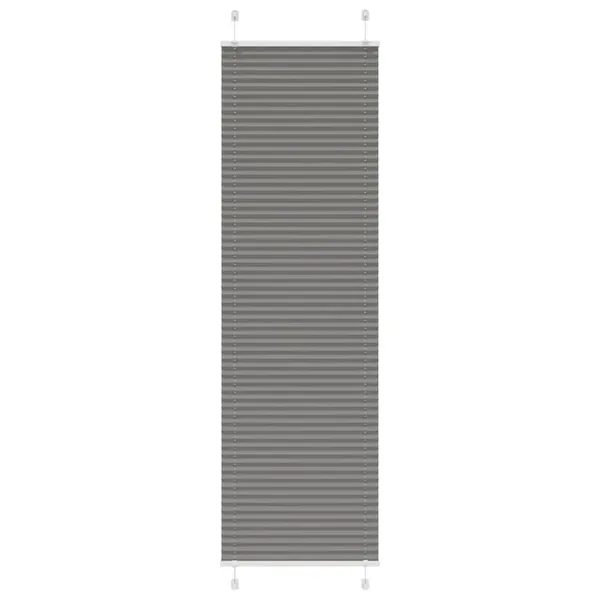 Store plissé anthracite 60x200 cm largeur du tissu 59,4 cm