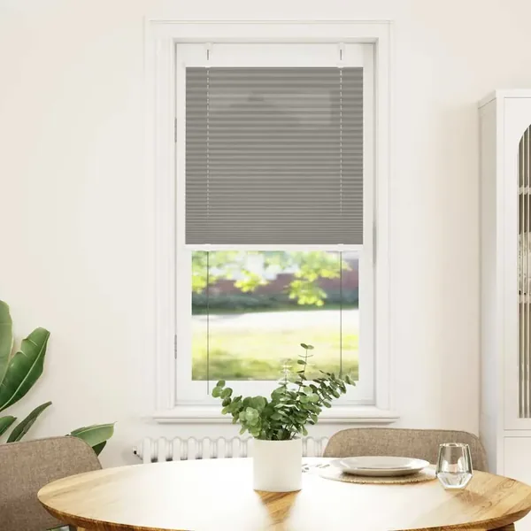 Store plissé anthracite 60x100 cm largeur du tissu 59,4 cm