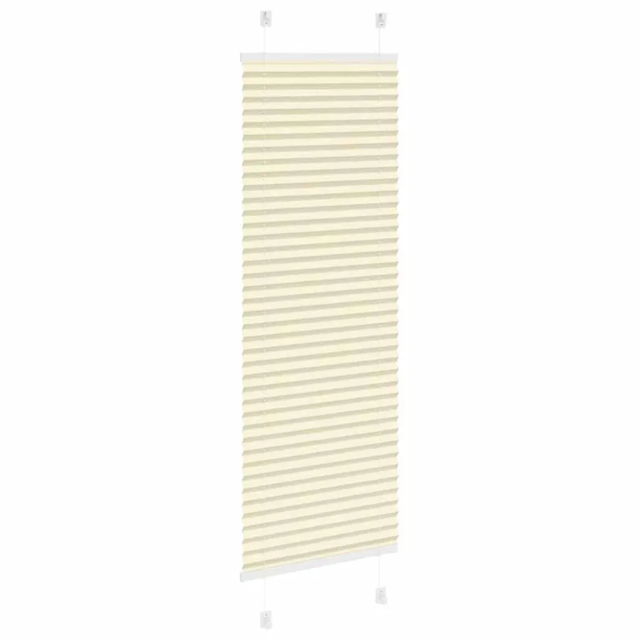 Store plissé crème 45x150 cm largeur du tissu 44,4 cm polyester - 4