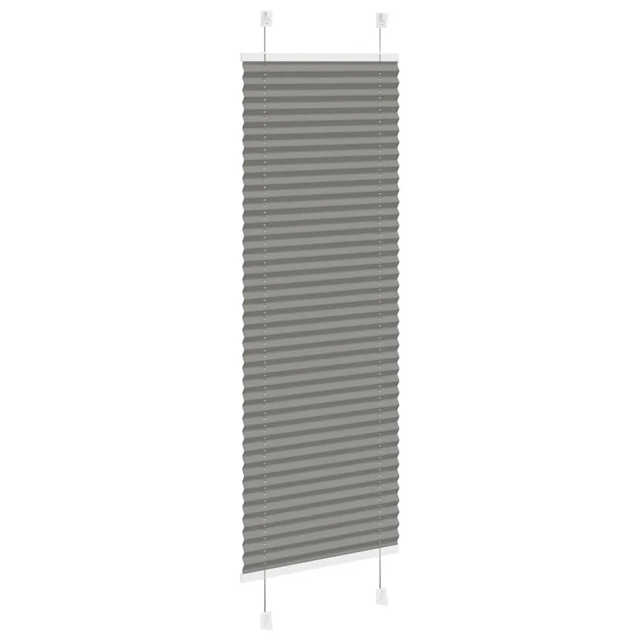Store plissé anthracite 50x100 cm largeur du tissu 49,4 cm - 4