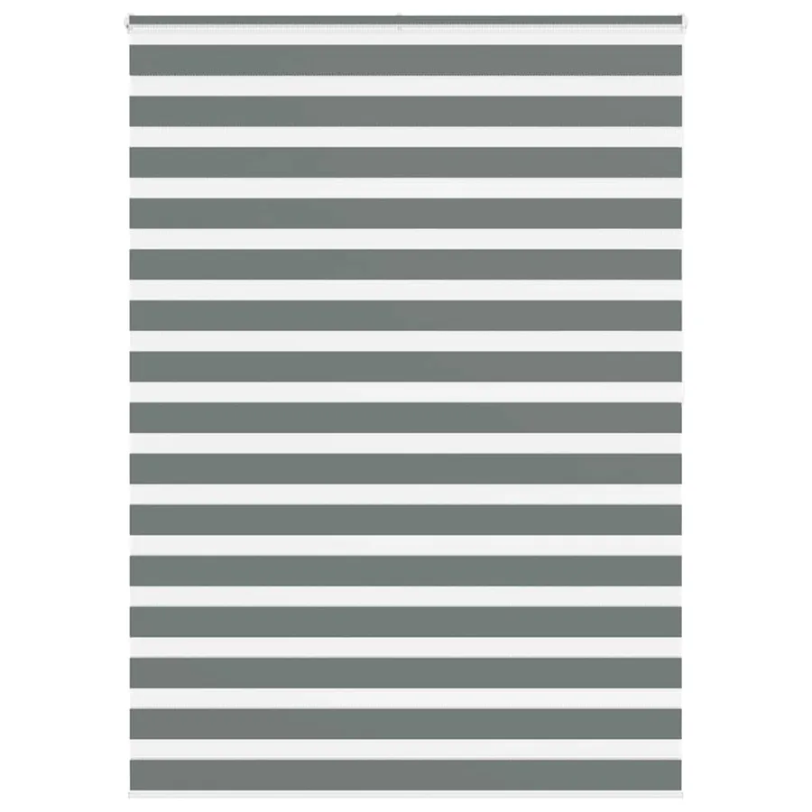 Store zèbre gris foncé largeur du tissu 160,9 cm polyester
