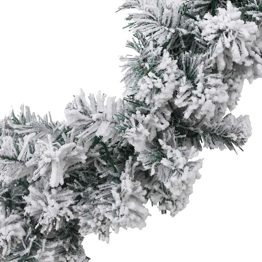 Guirlande de Noël avec lumières LED vert 10 m PVC - 5