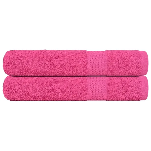 Serviettes FROGN 2 pcs rose 100x200 cm 360 g/m²