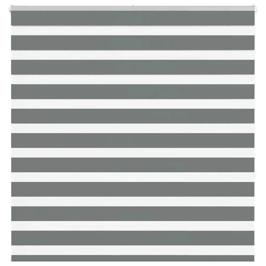 Store zèbre gris foncé largeur du tissu 135,9 cm polyester
