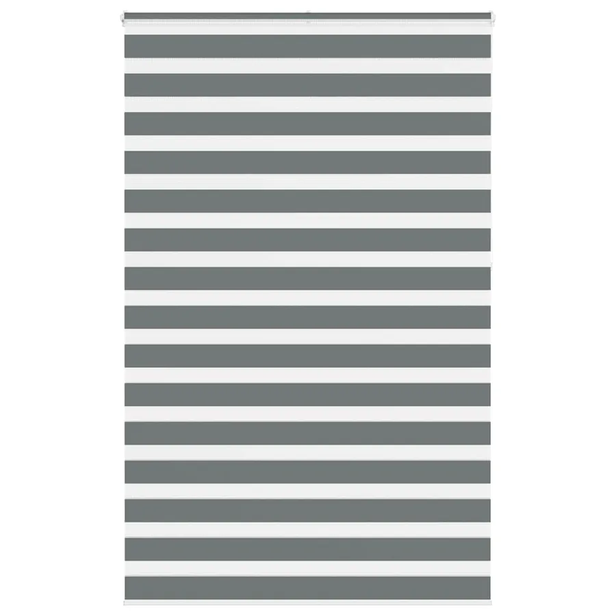 Store zèbre gris foncé largeur du tissu 135,9 cm polyester