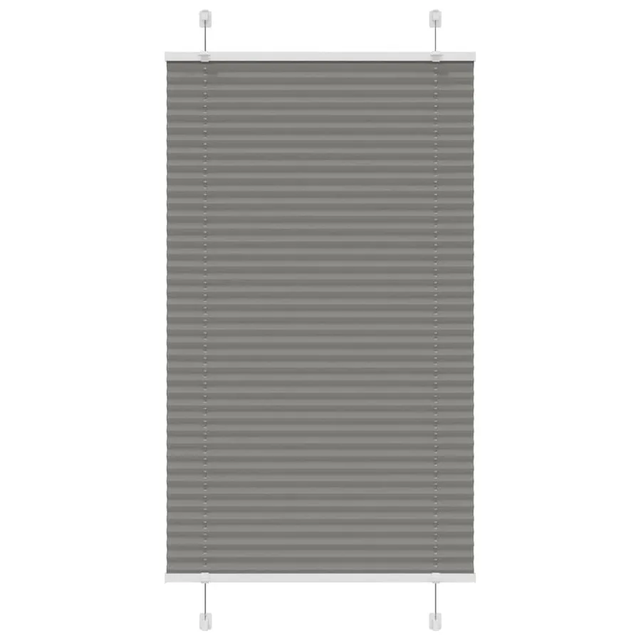 Store plissé anthracite 80x100 cm largeur du tissu 79,4 cm - 2