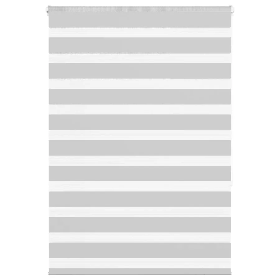 Store zèbre gris clair largeur du tissu 90,9 cm polyester