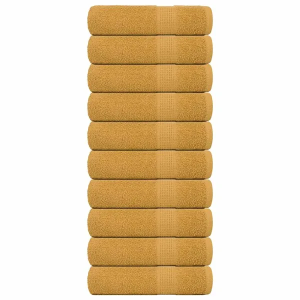 Essuie-mains FROGN 10 pcs doré 50x100 cm 360 g/m²