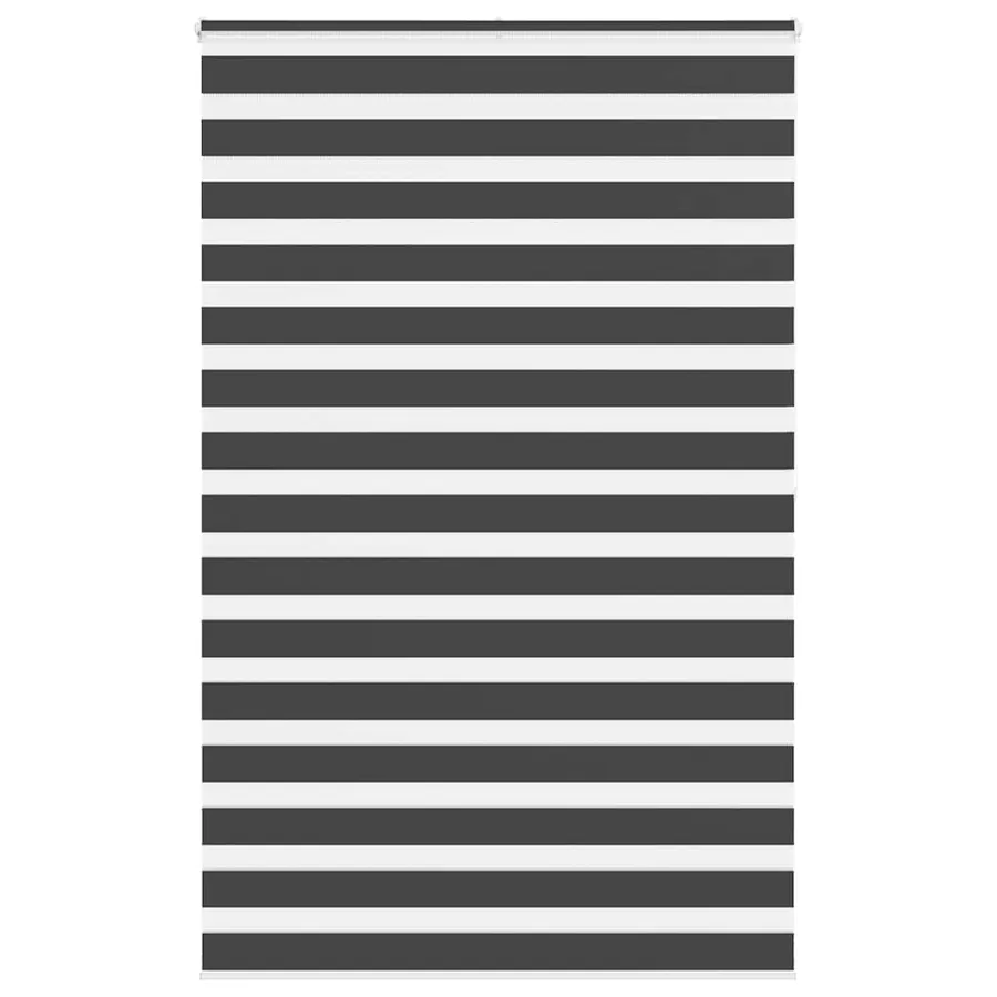 Store zèbre noir 140x200 cm largeur du tissu 135,9 cm polyester