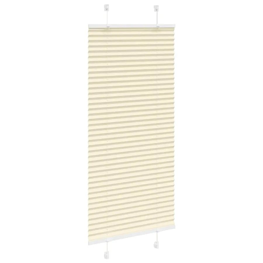 Store plissé crème 55x150 cm largeur du tissu 54,4 cm polyester - 3
