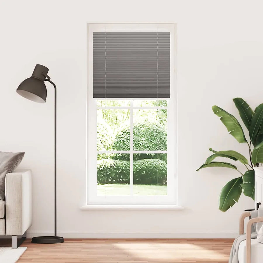 Store plissé anthracite 95x200 cm largeur du tissu 94,4 cm - 2