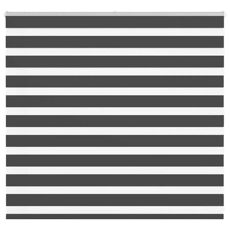 Store zèbre noir 165x100 cm largeur du tissu 160,9 cm polyester