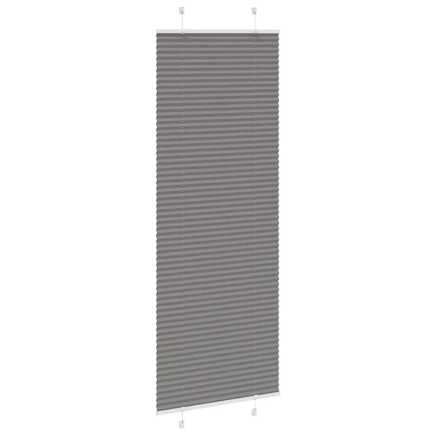Store plissé anthracite 70x200 cm largeur du tissu 69,4 cm - 3