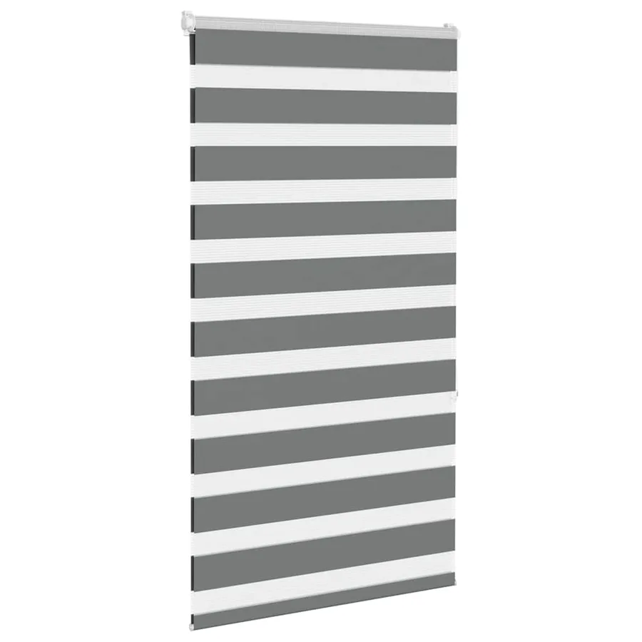 Store zèbre gris foncé largeur du tissu 50,9 cm polyester - 3
