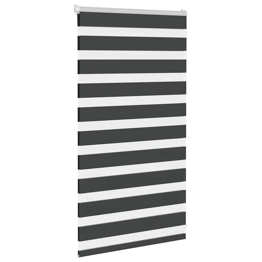 Store zèbre noir 70x100 cm largeur du tissu 65,9 cm polyester - 3