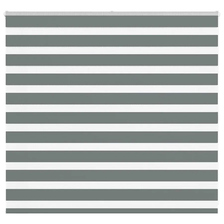 Store zèbre gris foncé largeur du tissu 160,9 cm polyester