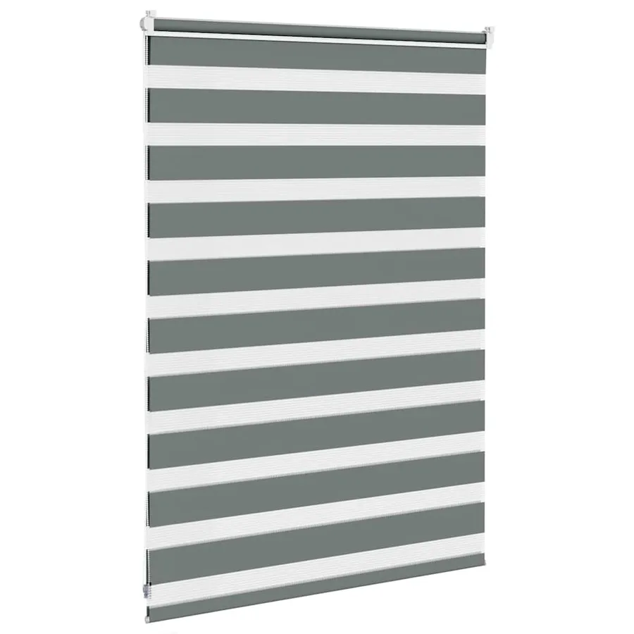Store zèbre gris foncé largeur du tissu 95,9 cm polyester - 4