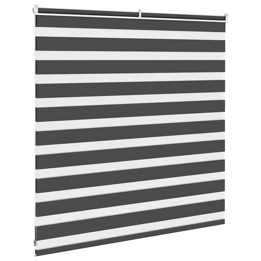 Store zèbre noir 140x100 cm largeur du tissu 135,9 cm polyester - 4