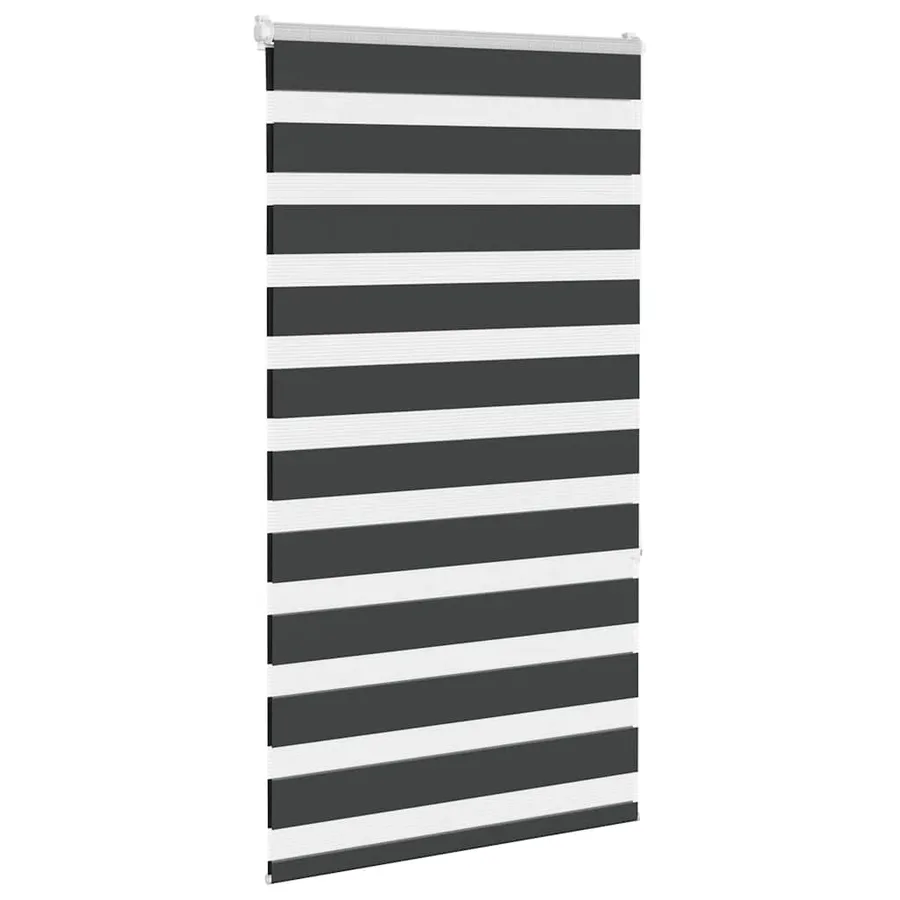 Store zèbre noir 70x150 cm largeur du tissu 65,9 cm polyester - 3