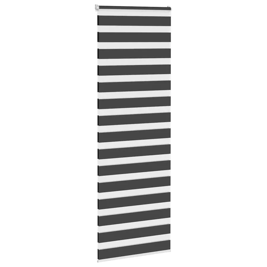 Store zèbre noir 70x200 cm largeur du tissu 65,9 cm polyester - 3