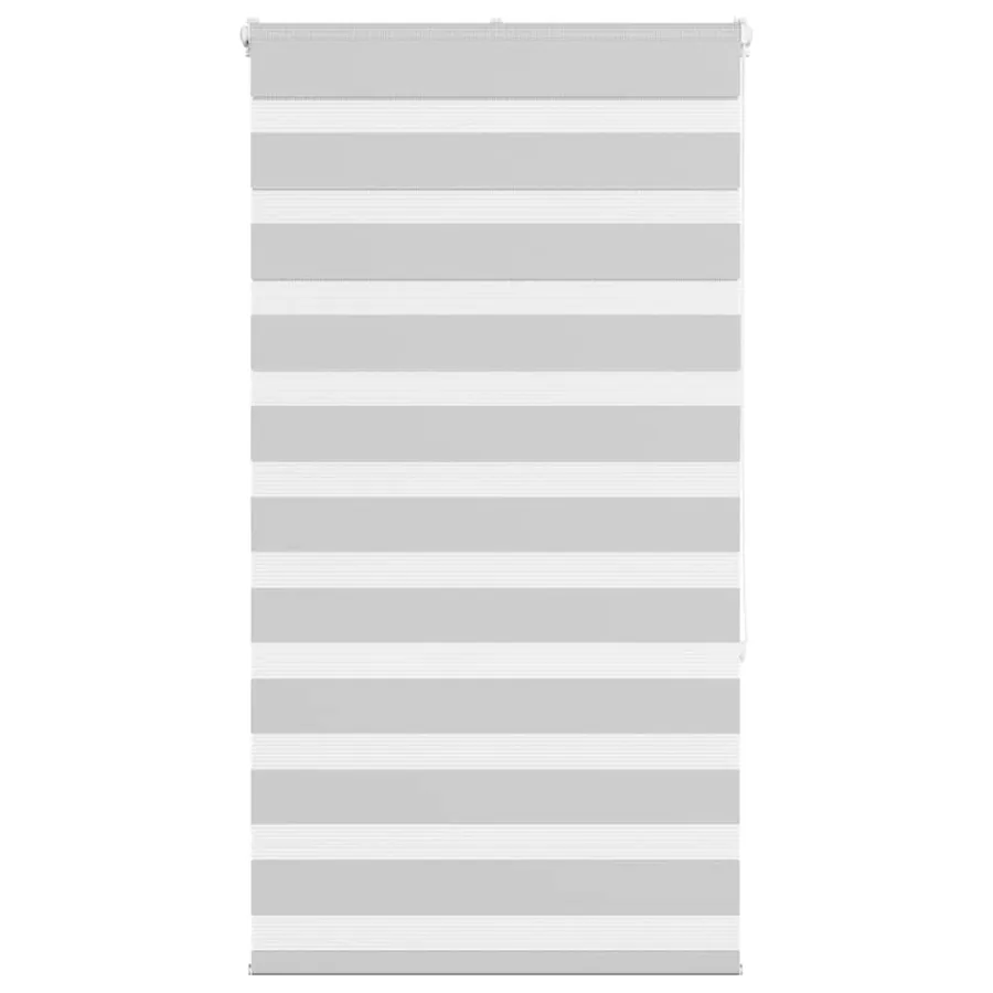 Store zèbre gris clair largeur du tissu 65,9 cm polyester