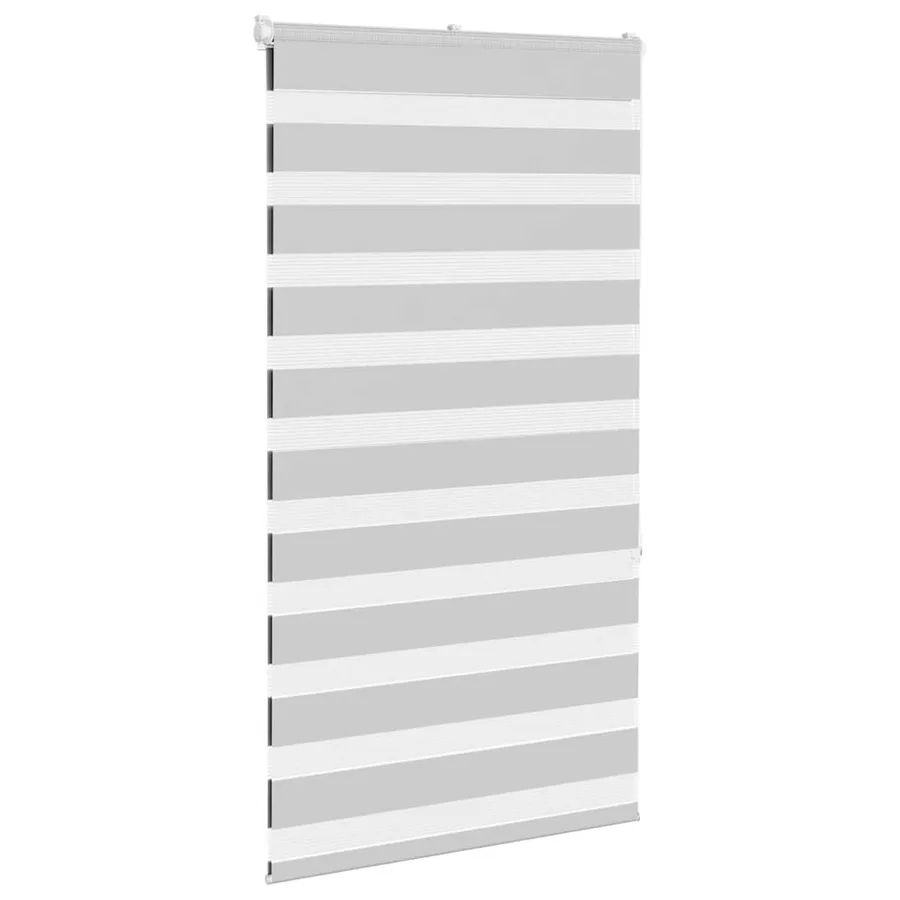 Store zèbre gris clair largeur du tissu 80,9 cm polyester - 3