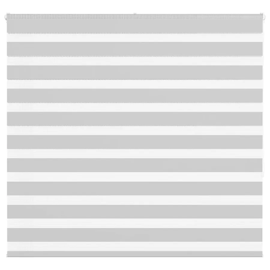 Store zèbre gris clair largeur du tissu 150,9 cm polyester