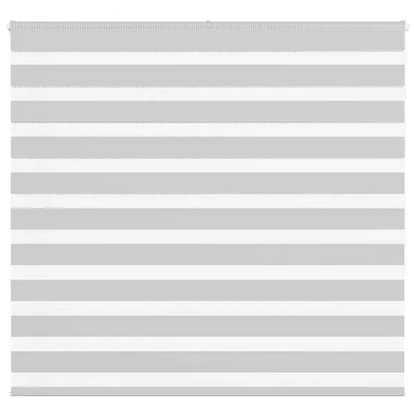 Store zèbre gris clair largeur du tissu 150,9 cm polyester