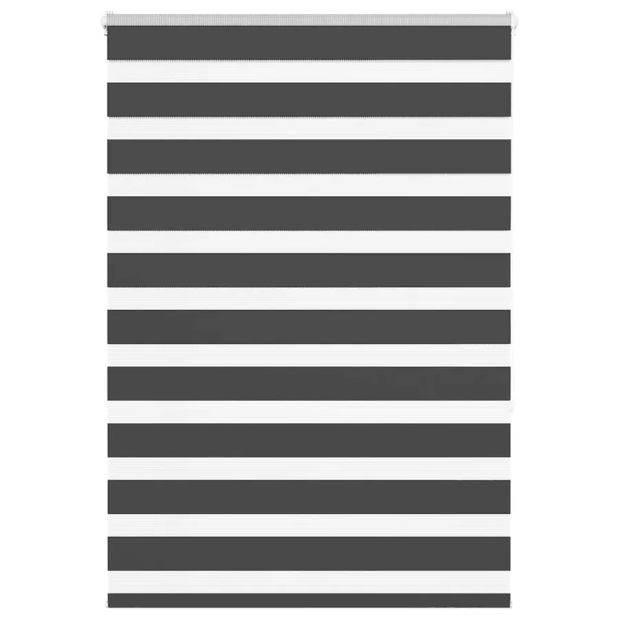 Store zèbre noir 105x150 cm largeur du tissu 100,9 cm polyester