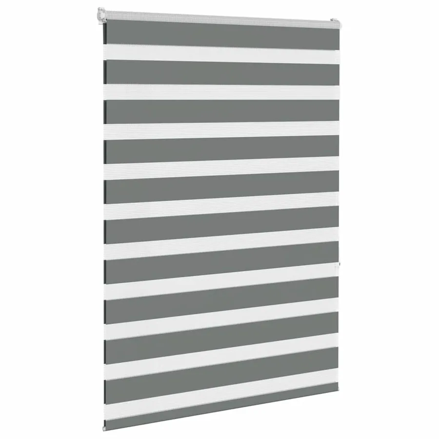 Store zèbre gris foncé largeur du tissu 100,9 cm polyester - 3