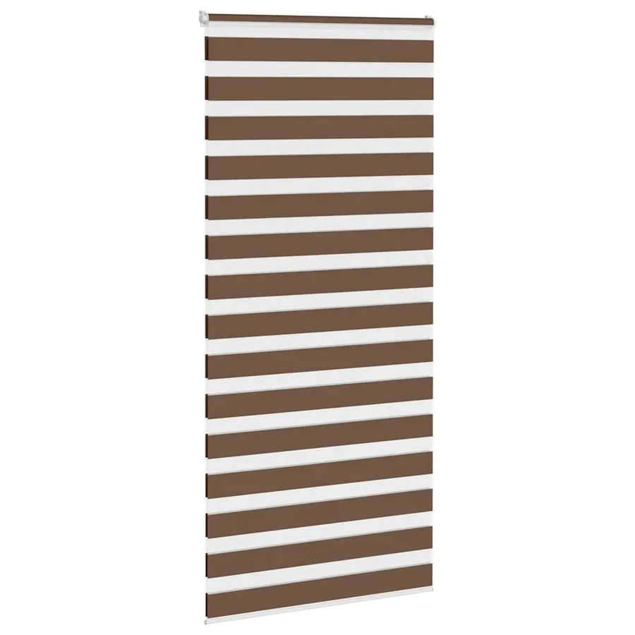 Store zèbre marron 105x230cm largeur du tissu 100,9cm polyester - 3