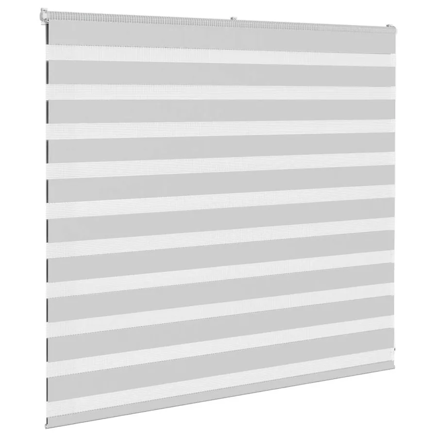 Store zèbre gris clair largeur du tissu 150,9 cm polyester - 3