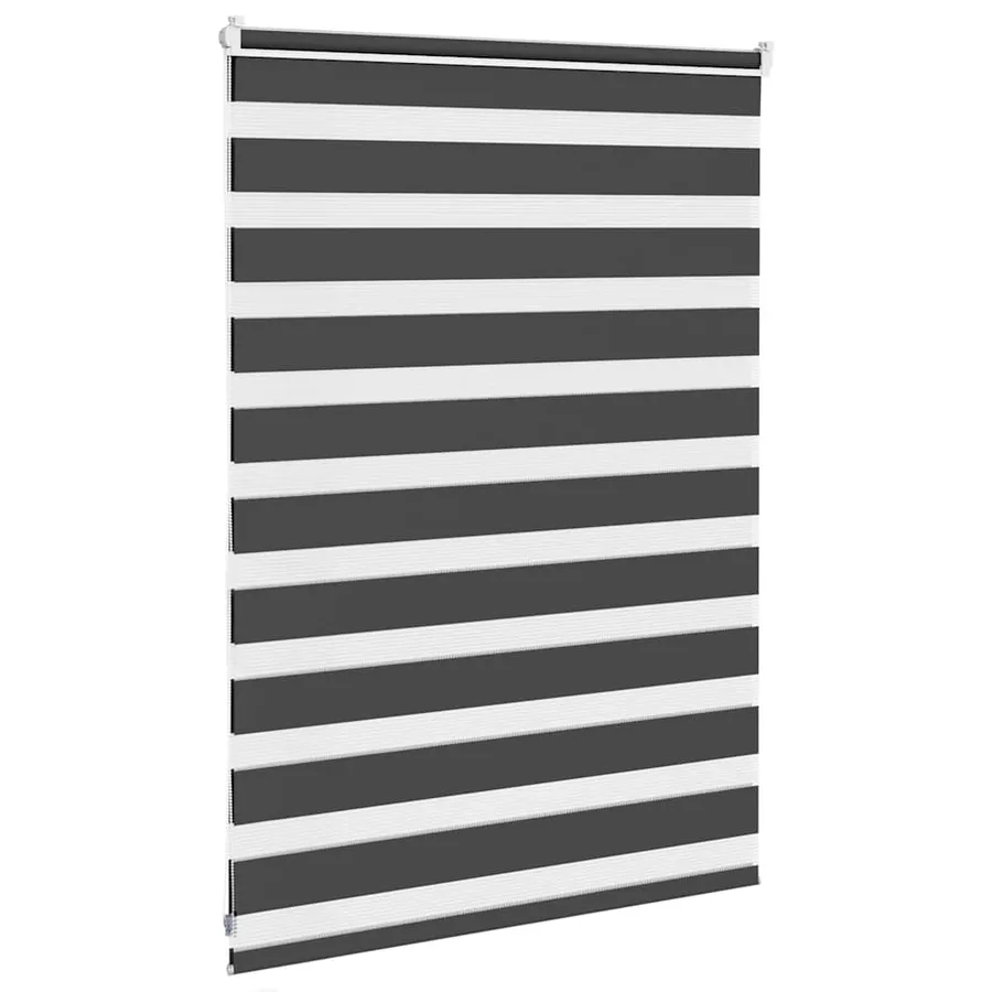 Store zèbre noir 95x100 cm largeur du tissu 90,9 cm polyester - 4