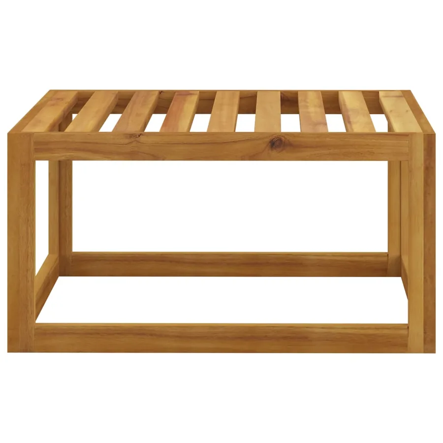 Salon de jardin 8 pcs avec coussin Bois d'acacia solide - 16