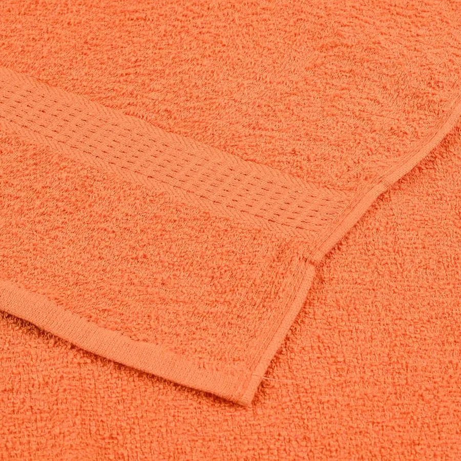 Serviettes de sauna FROGN 4 pcs orange 80x200 cm 360 g/m² - 6
