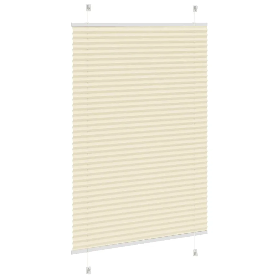 Store plissé crème 85x150 cm largeur du tissu 84,4 cm polyester - 4