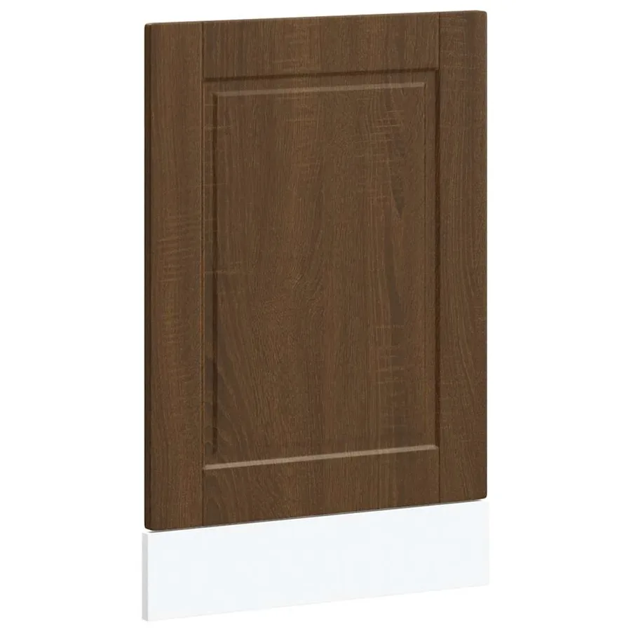 Panneau de lave-vaisselle Porto chêne marron 45x1,5x57 cm - 2