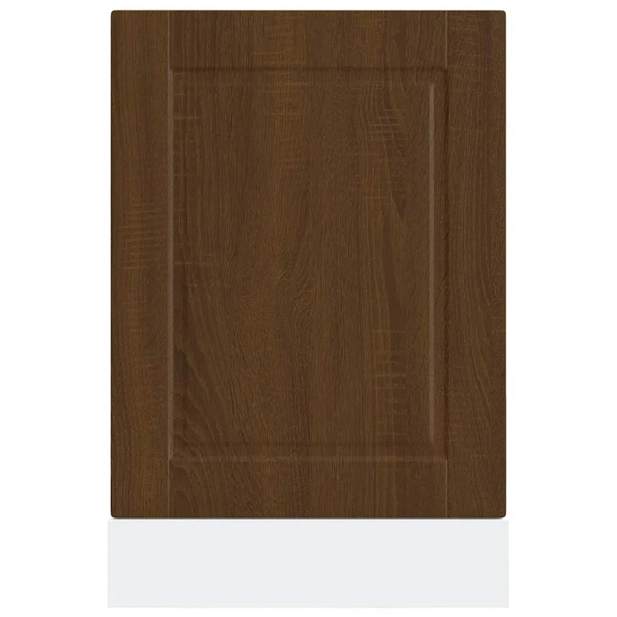 Panneau de lave-vaisselle Porto chêne marron 45x1,5x57 cm - 4