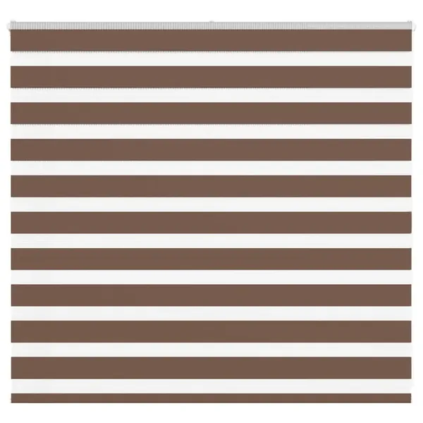 Store zèbre marron 160x100cm largeur du tissu 155,9cm polyester