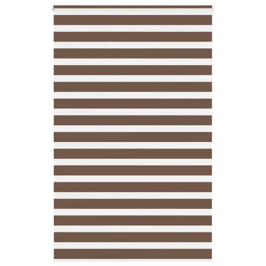 Store zèbre marron 145x230cm largeur du tissu 140,9cm polyester
