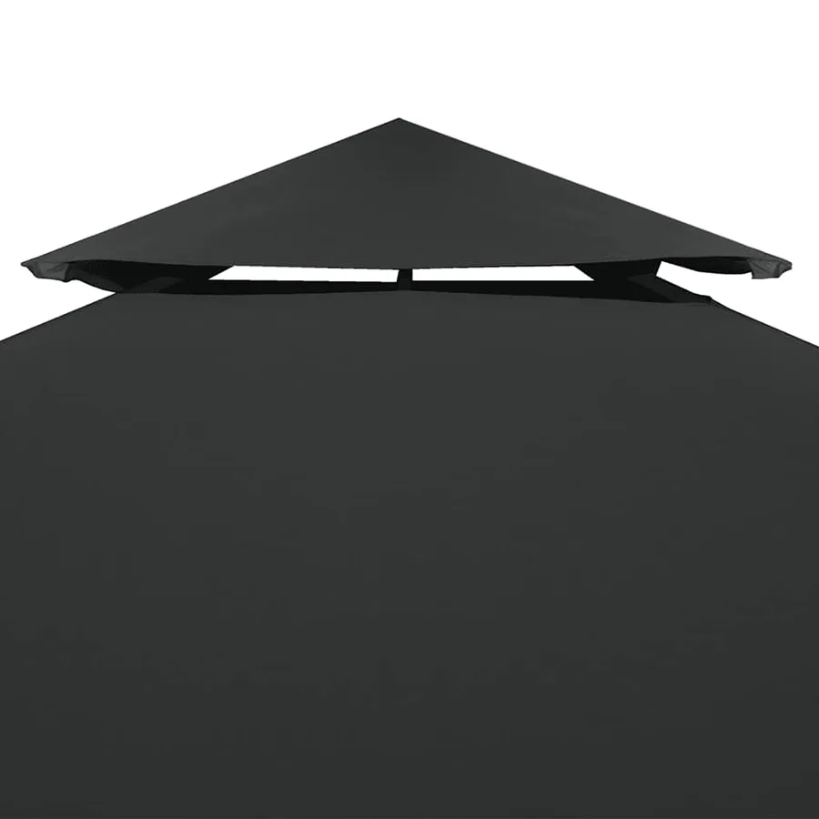 Awning replacement fabric 310 g/m² 3x3 m Dark grey - 3