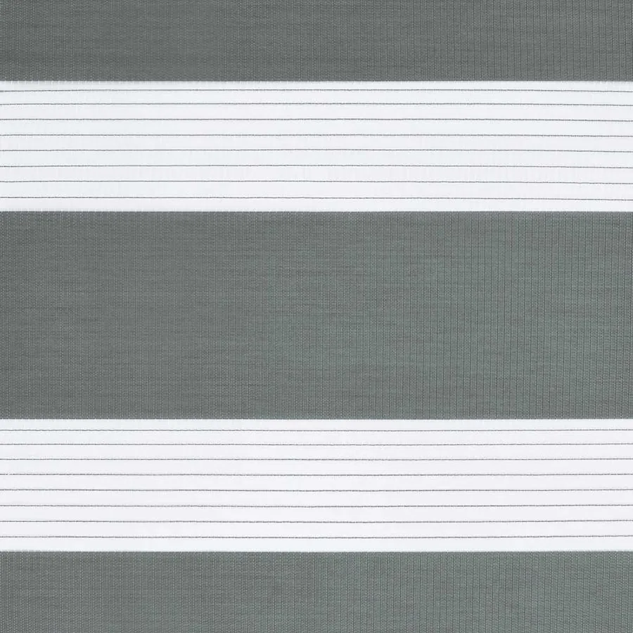 Store zèbre gris foncé largeur du tissu 40,9 cm polyester - 15